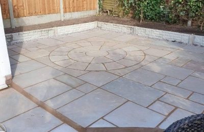 Large Grey Patio